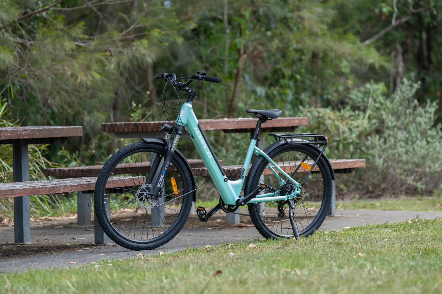 Horacio Elita Step-Through Hybrid eBike 27.5″ (2026) | City-to-Trail Electric Bike | 250W