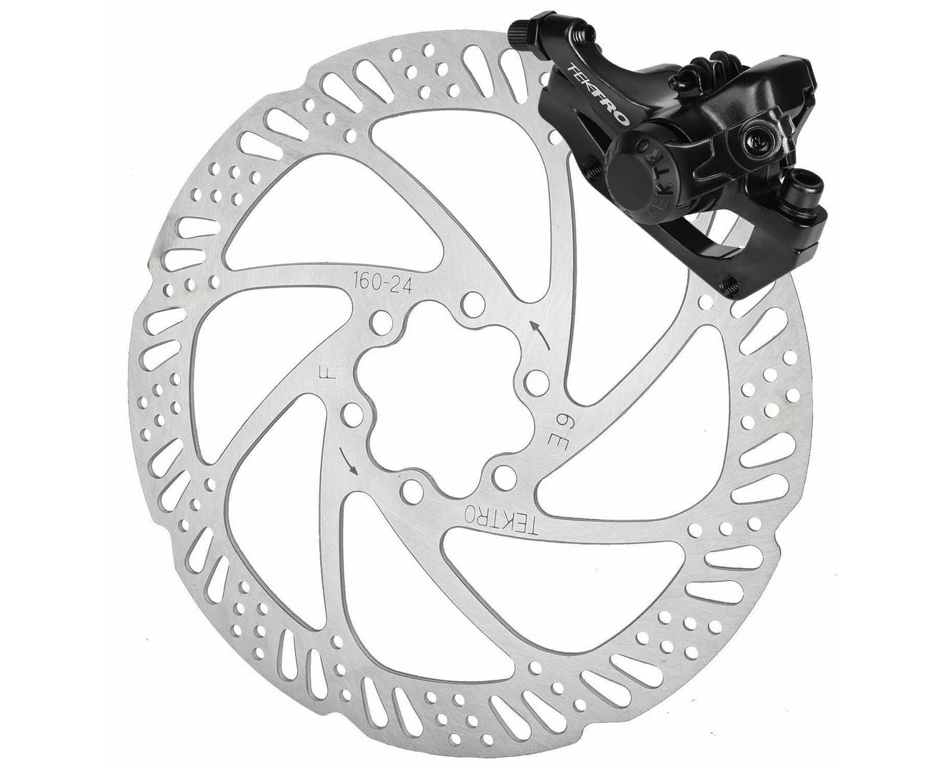 Tektro MD M280 Rear Disc Brake Caliper with 160mm Rotor
