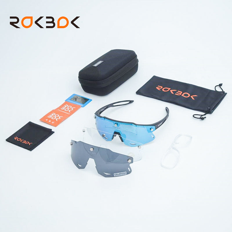 UV Protection Cycling Sunglasses with Magnetic Lenses RokBok G200