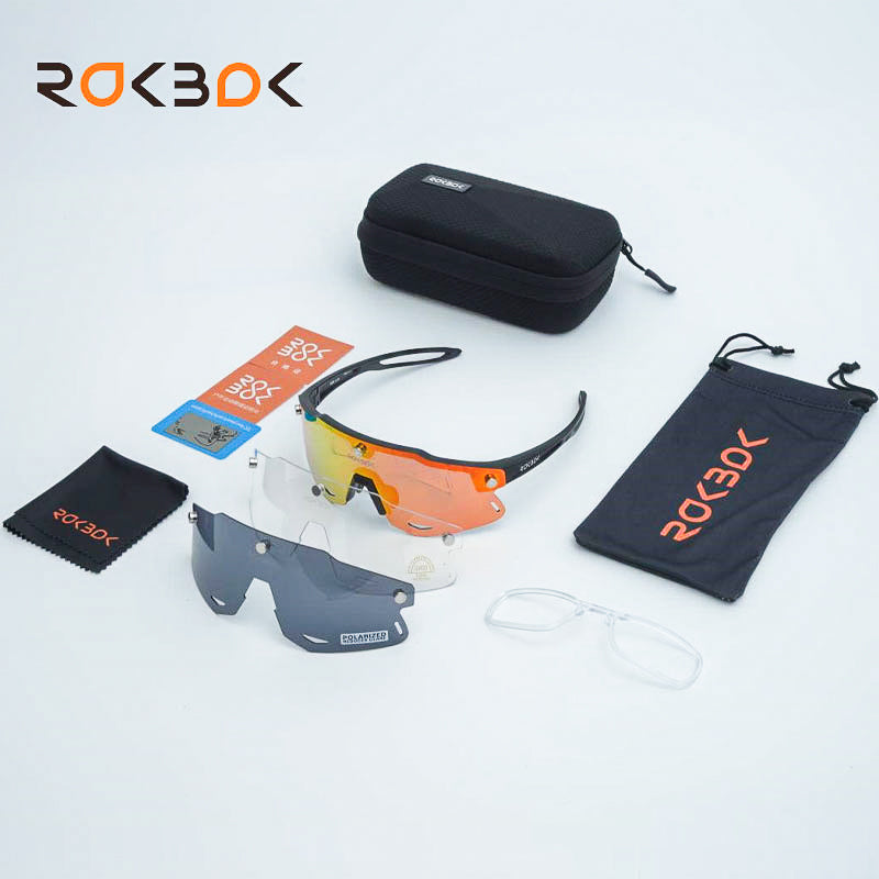 UV Protection Cycling Sunglasses with Magnetic Lenses RokBok G200