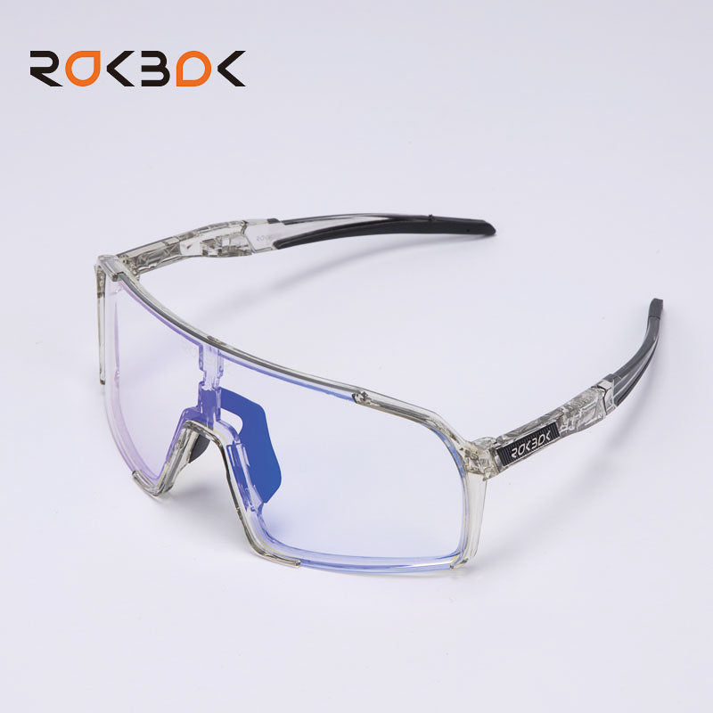 TR Frame Color-Changing Cycling Sunglasses with Oil-Proof Lens