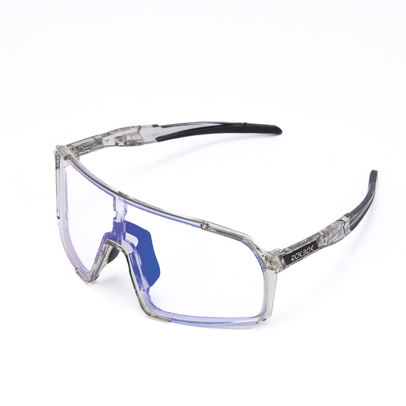 TR Frame Color-Changing Cycling Sunglasses with Oil-Proof Lens