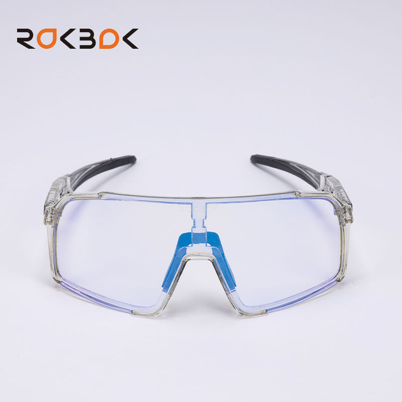 TR Frame Color-Changing Cycling Sunglasses with Oil-Proof Lens