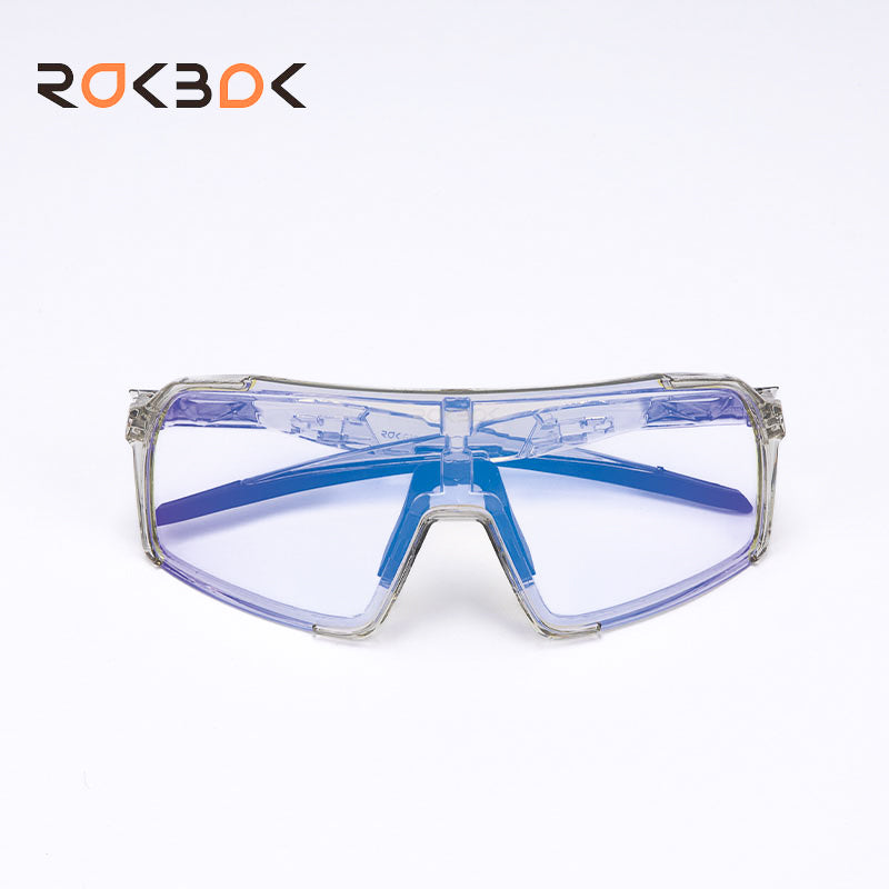 TR Frame Color-Changing Cycling Sunglasses with Oil-Proof Lens