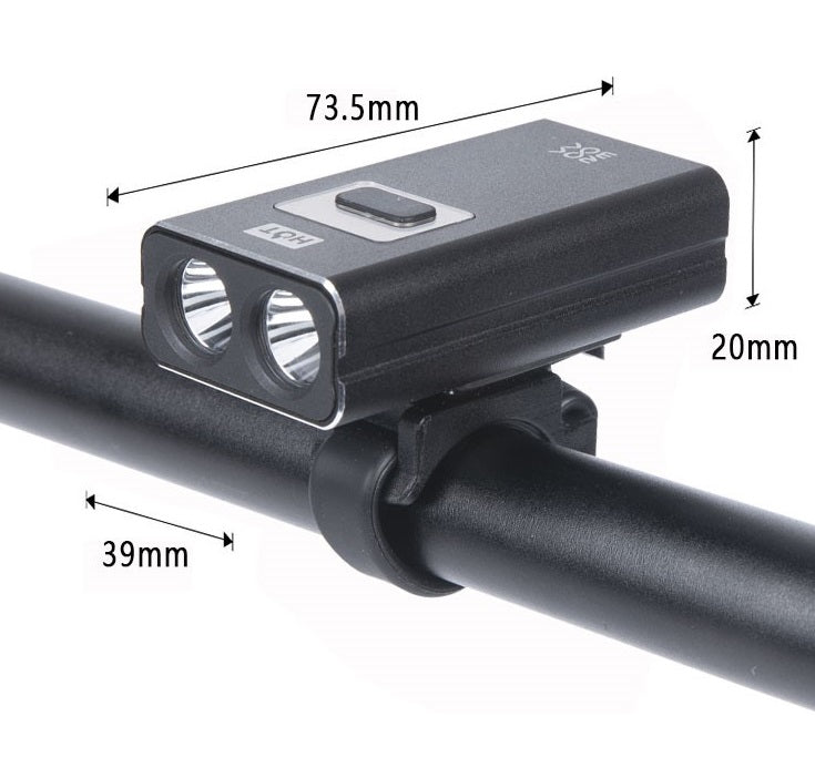 ROKBOK Bike front and rear light set -Ultra Bright USB Rechargeable Battery