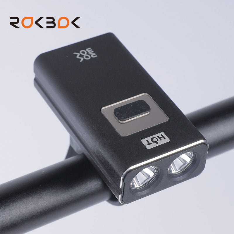 ROKBOK Bike front and rear light set -Ultra Bright USB Rechargeable Battery