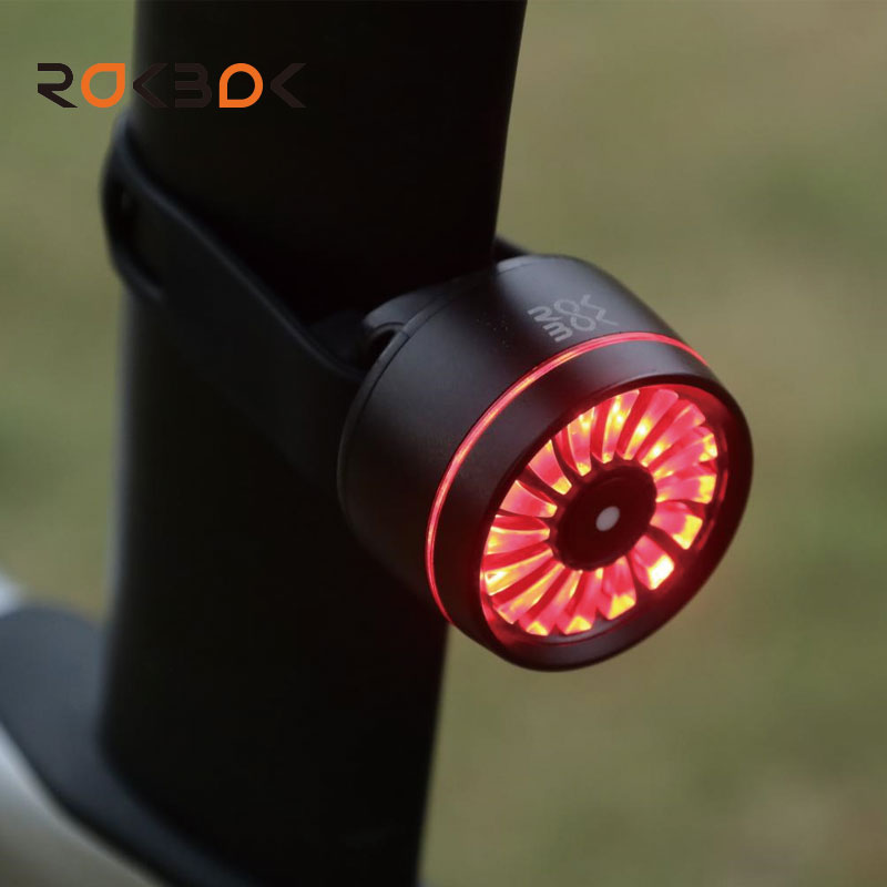 ROKBOK Bike front and rear light set -Ultra Bright USB Rechargeable Battery