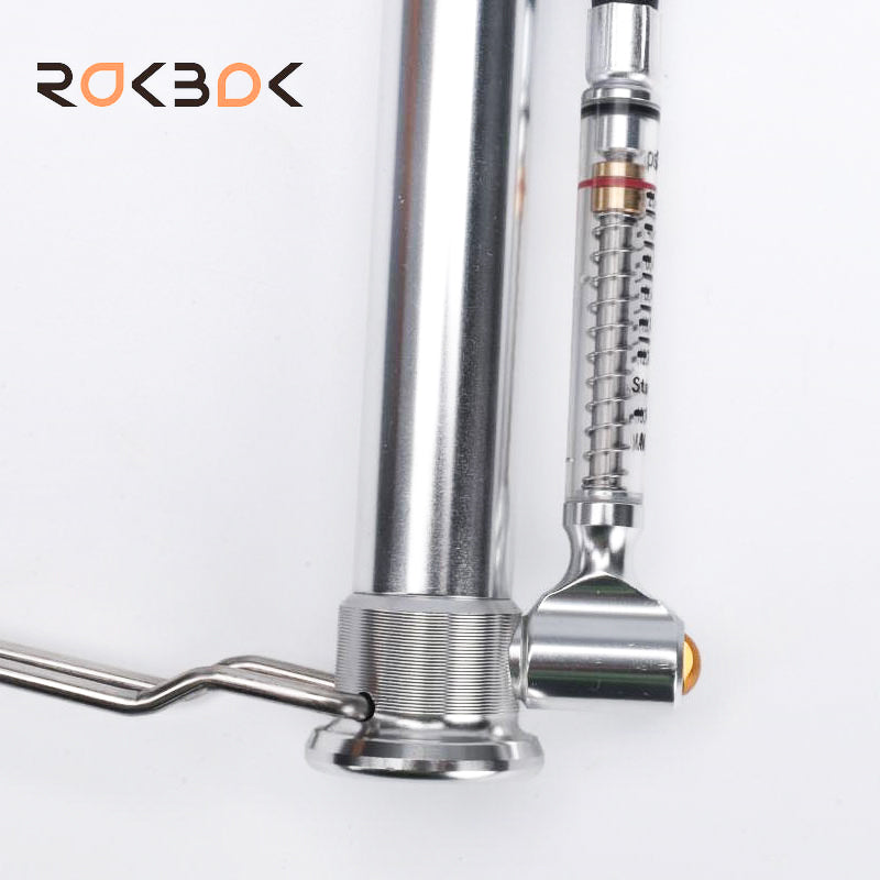 RokBok High-Pressure Mini Floor Bike Pump