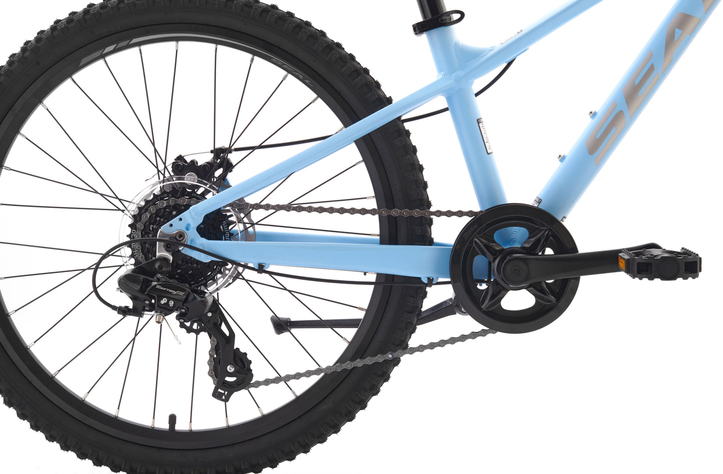 2025 Vortex 24" Kids Mountain Bike | 8 Speed Shimano | Disc Brakes