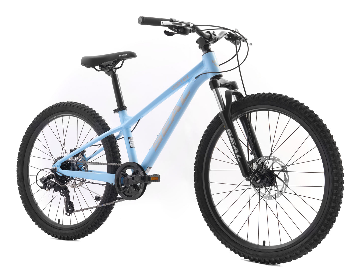 2025 Vortex 24" Kids Mountain Bike | 8 Speed Shimano | Disc Brakes