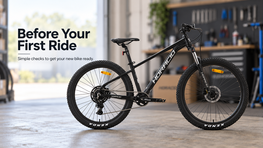 Cover for the Horacio Bikes first-ride safety checklist