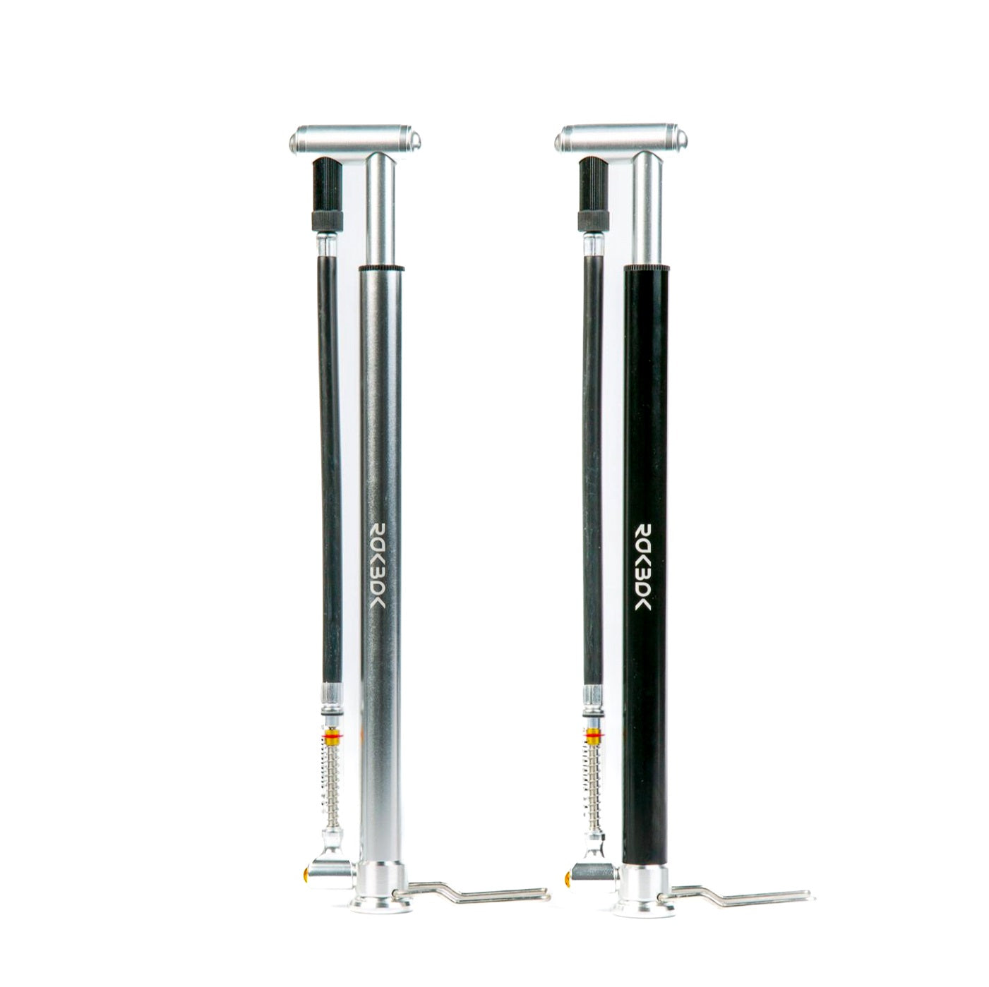 Pump Roc K RokBok Black High-Pressure Mini Floor Bike Pump | 160 psi Precision ...