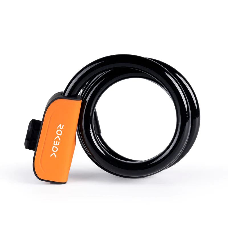 RokBok Durable Zinc Alloy Bike Lock with ABS Shell - Black