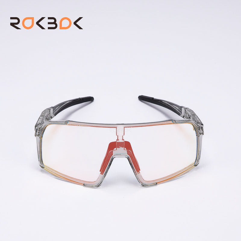 TR Frame Color-Changing Cycling Sunglasses with Oil-Proof Lens