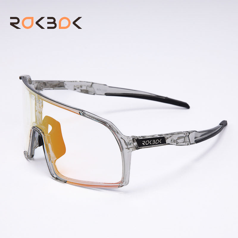 TR Frame Color-Changing Cycling Sunglasses with Oil-Proof Lens
