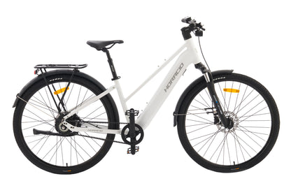 Horacio Serenio Step Through Gates Belt-Drive Electric Bike – Automatic Gear Shifting E-Bike