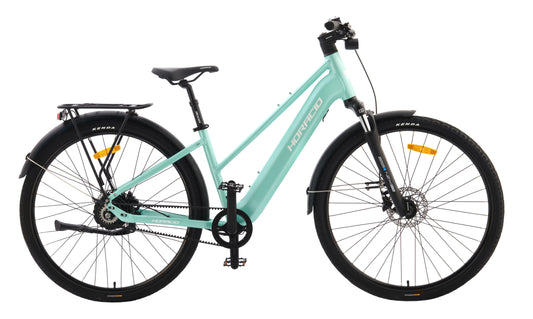 Horacio Serenio Step Through Gates Belt-Drive Electric Bike – Automatic Gear Shifting E-Bike