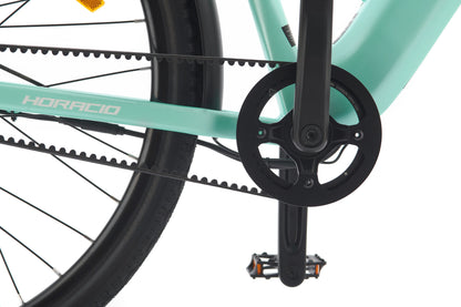 Horacio Serenio Step Through Gates Belt-Drive Electric Bike – Automatic Gear Shifting E-Bike