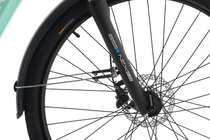 Horacio Serenio Step Through Gates Belt-Drive Electric Bike – Automatic Gear Shifting E-Bike