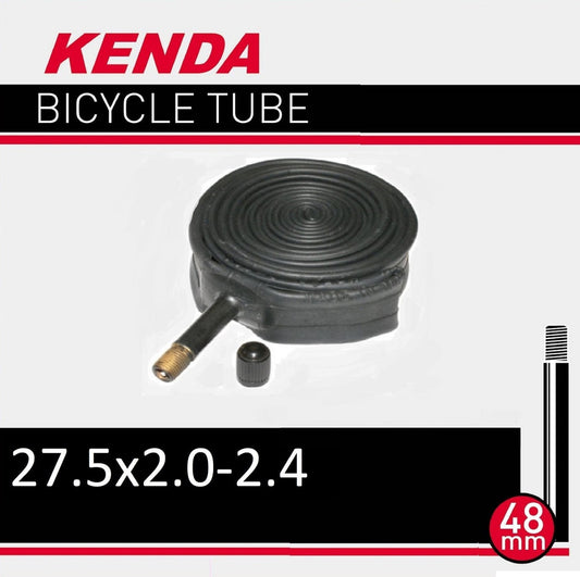 Kenda Bicycle Butyl Rubber Tube 27.5 x 2.0-2.4 AV33mm